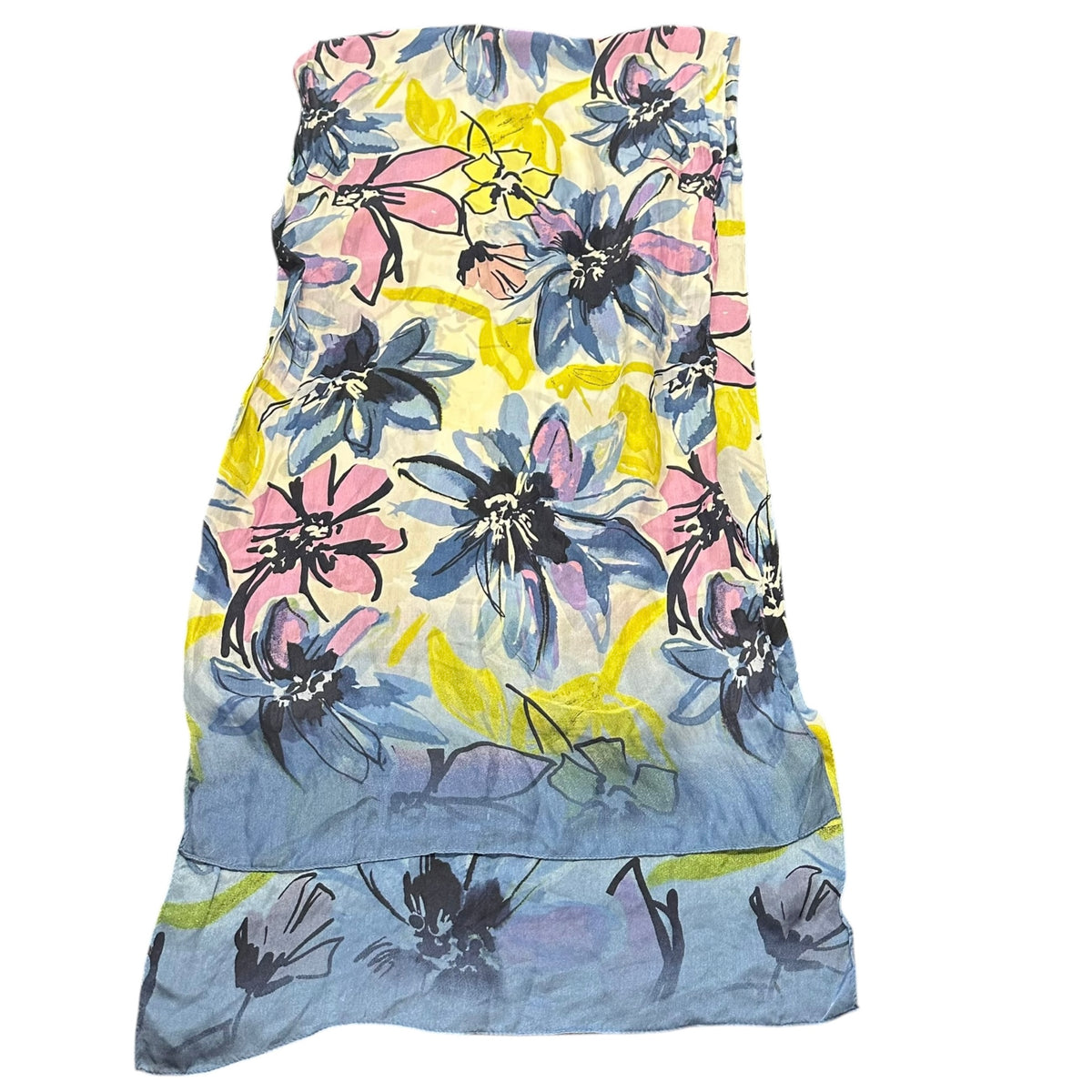 VINCE CAMUTO FLORAL 100% SILK BLOUSE 249