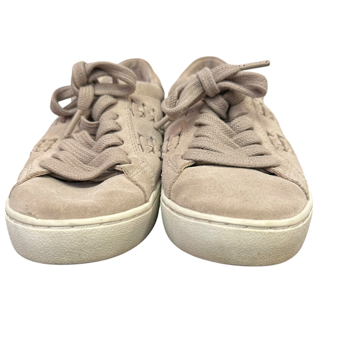 MICHAEL KORS TAUPE LEATHER SNEAKERS 44 SZ 6.5