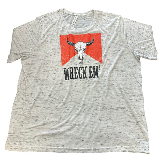 WRECK EM GRAY T-SHIRT 57 2XL
