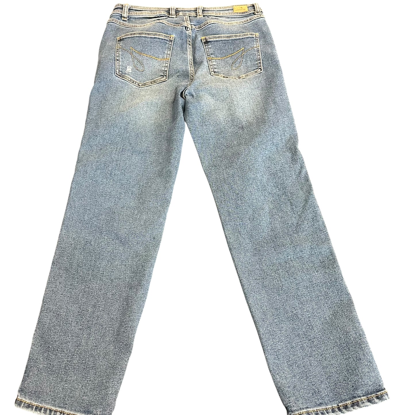 JORDACHE HIGH RISE CURVY MOM BLUE DENIM JEANS 251 SZ 6