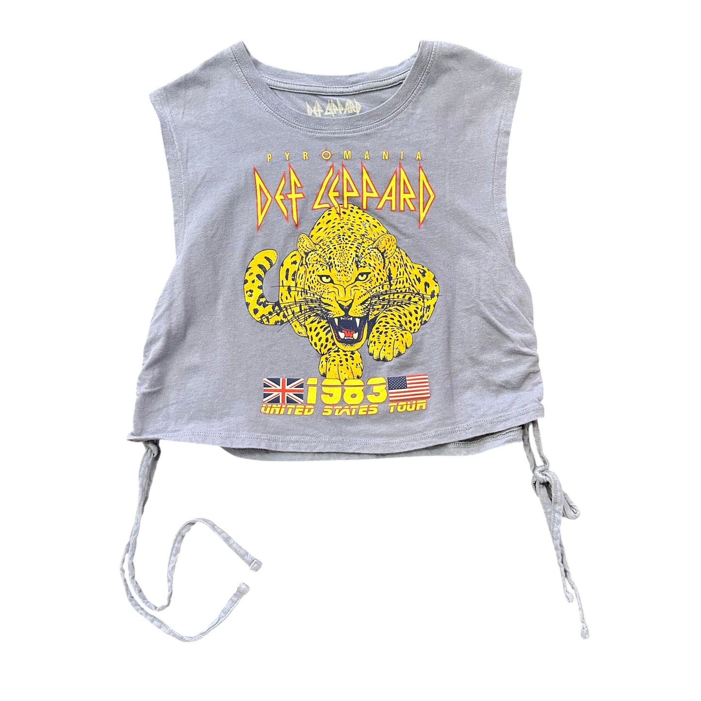 DEF LEPPARD NAVY TANK TOP 100 SMALL
