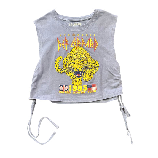 DEF LEPPARD NAVY TANK TOP 100 SMALL