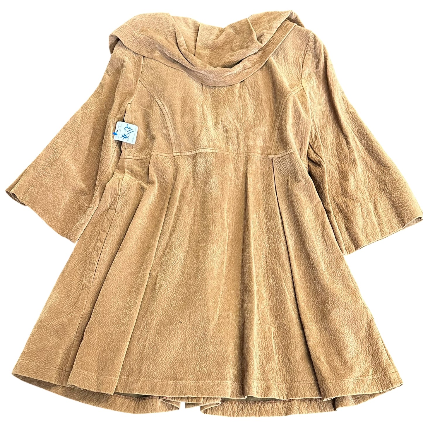 IVY JANE VINTAGE TAN COAT 112 MEDIUM