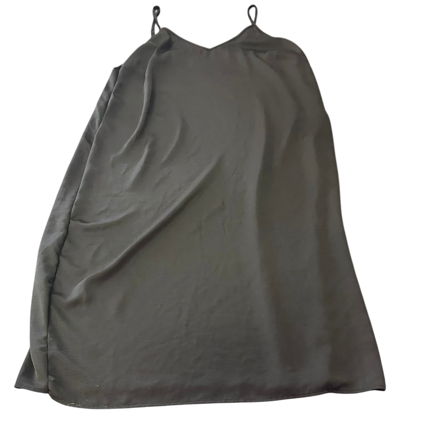 CHARLIE JADE BLACK SILK DRESS 158 MEDIUM
