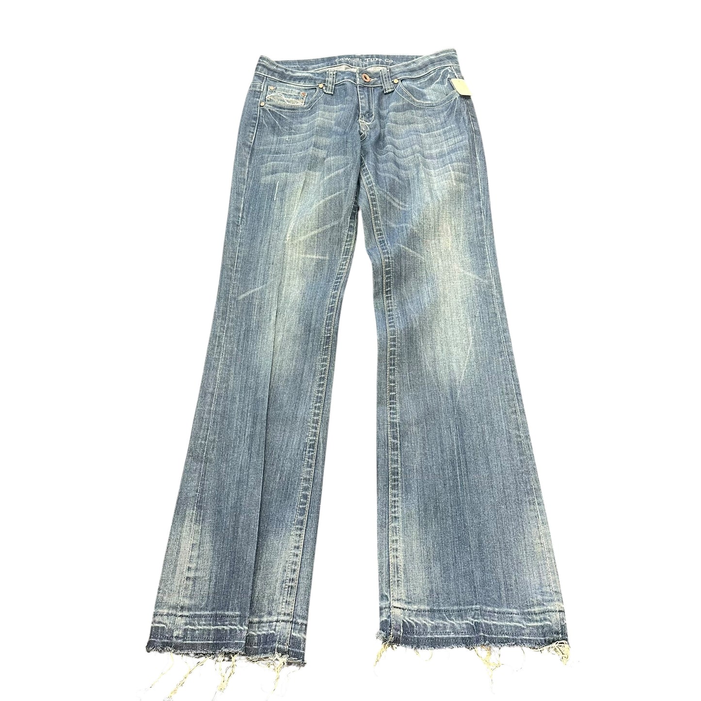 COWGIRL TUFF CO INDIGO JEANS 114 SZ 29 L 33
