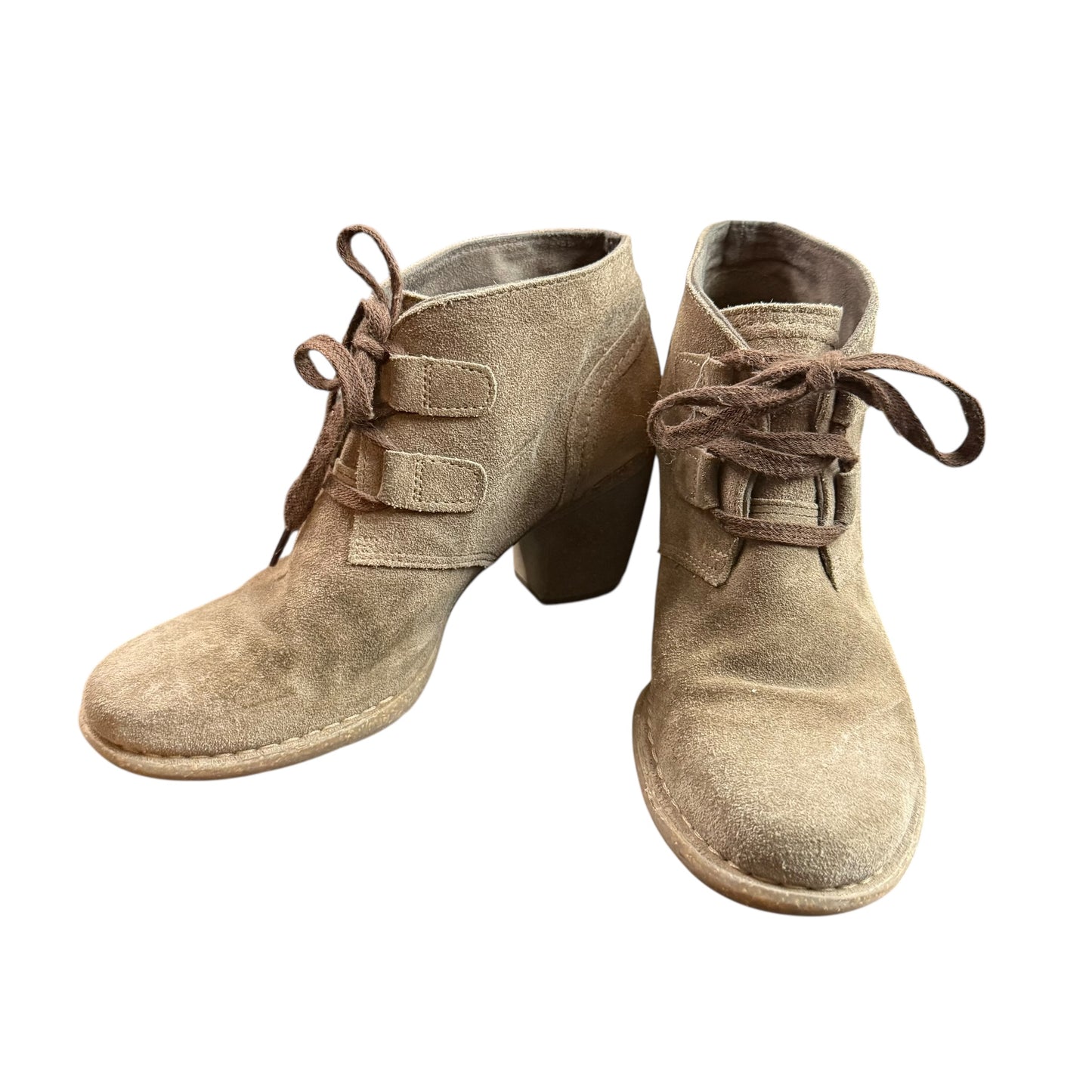 CLARKS CARLETA LYON SUEDE ANKLE BOOT 251 SZ 8M