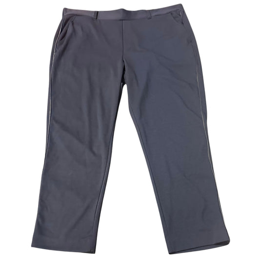 BANANA REPUBLIC NAVY PULL ON TROUSERS 26 SZ 14