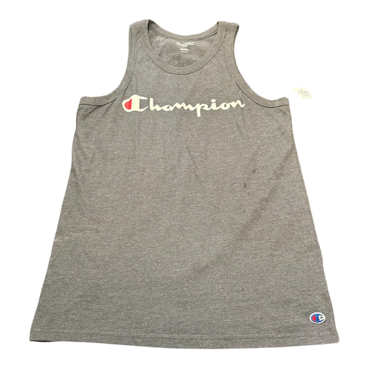 CHAMPION GRAY ATHLETIC TANK TOP 100 SMALL *SPOT