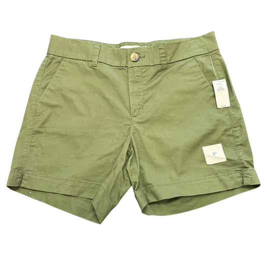 OLD NAVY GREEN EVERYDAY SHORTS 5 INCH NWT 100 SZ 6
