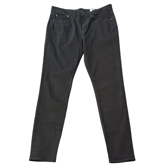 RAG & BONE JEANS BLACK CATE MID RISE SKINNY 249 SZ 28