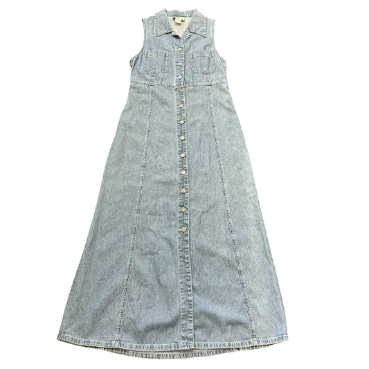 NY JEANS VINTAGE CHAMBRAY DENIM DRESS 100 SMALL