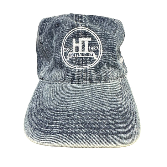 HOTEL TURKEY DENIM BLUE EMBROIDERED CAP 143 OS