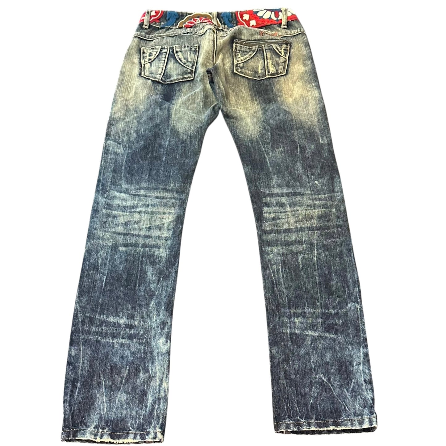 DESIGUAL LOW RISE DENIN BLUE JEANS 272 SZ 6