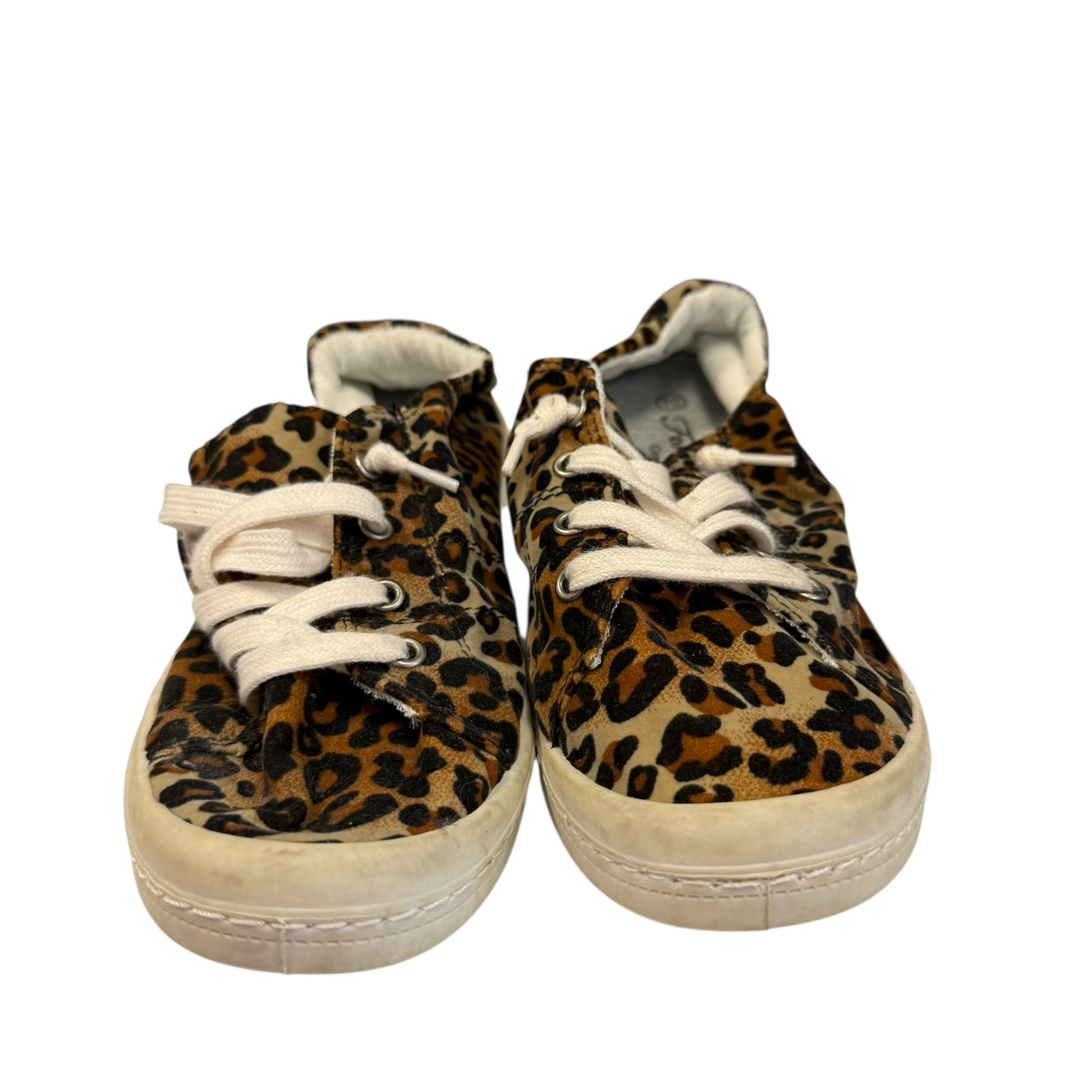 FOREVER COMFORT LEOPARD SNEAKERS SZ 10