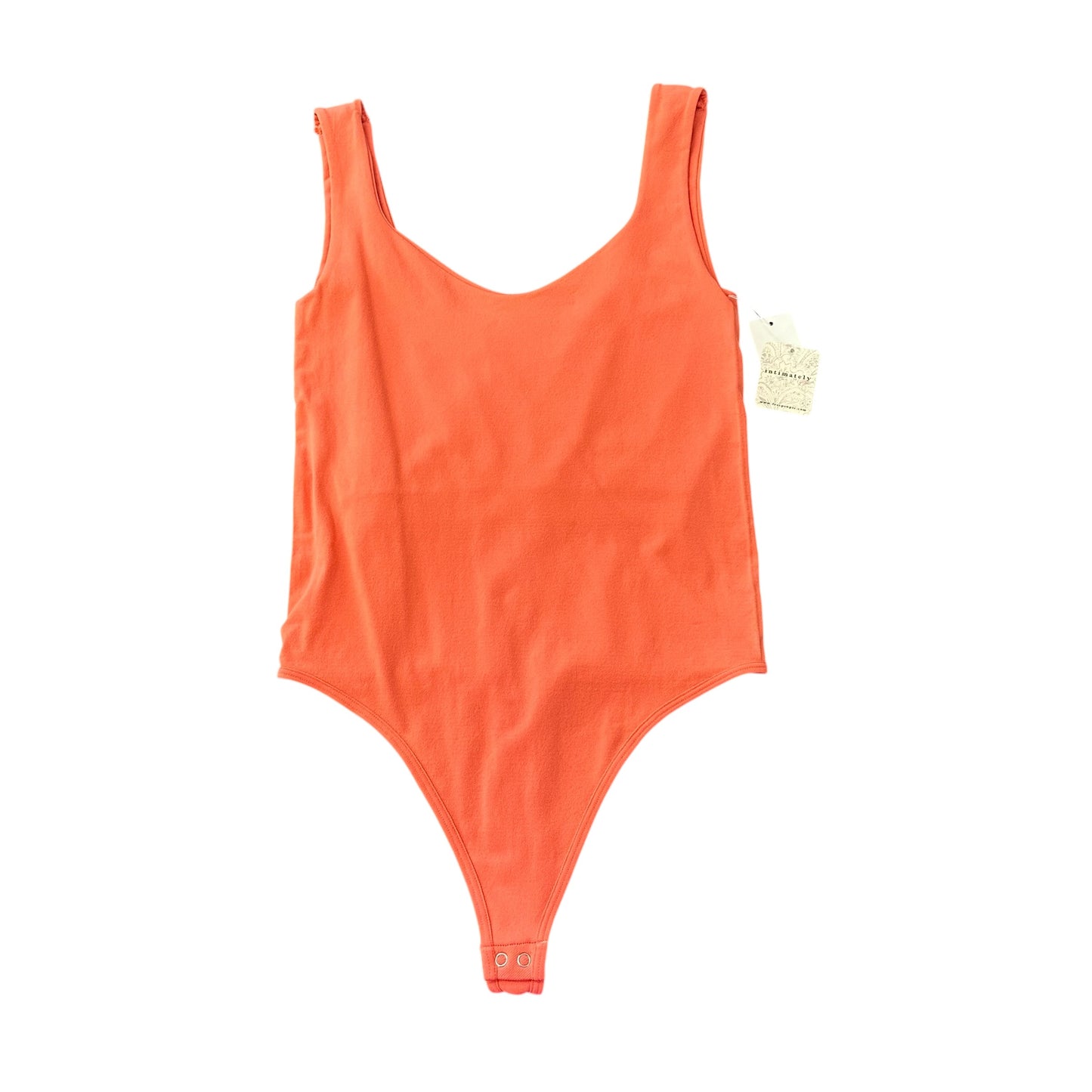 FREE PEOPLE INTIMATLEY CORAL BODYSUIT NWT 122 M/L