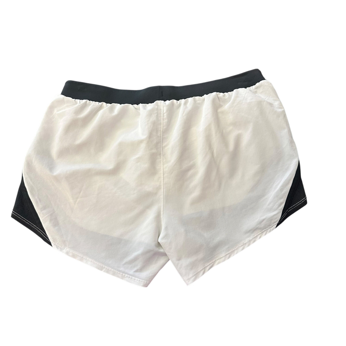 UNDER ARMOUR LOOSE HEAT GEAR WHITE BLACK SHORT LINER 82 MEDIUM