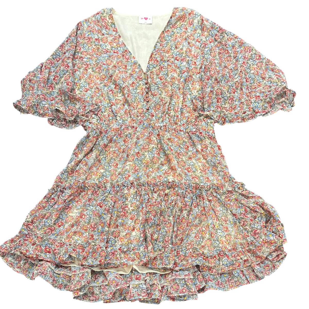 BUDDY LOVE POLLYANNA FLORAL MINI DRESS 282 LARGE