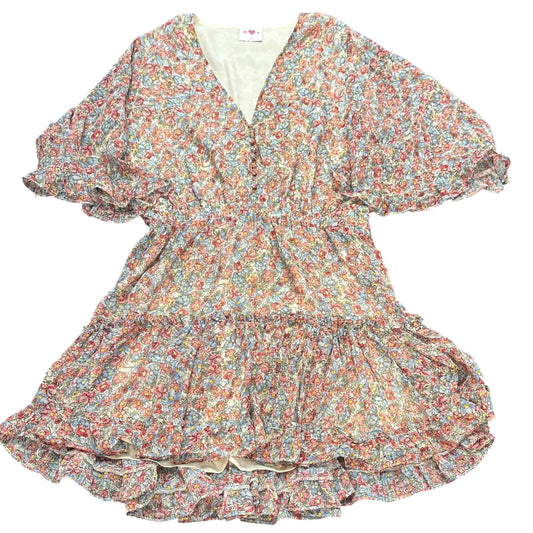 BUDDY LOVE POLLYANNA FLORAL MINI DRESS 282 LARGE