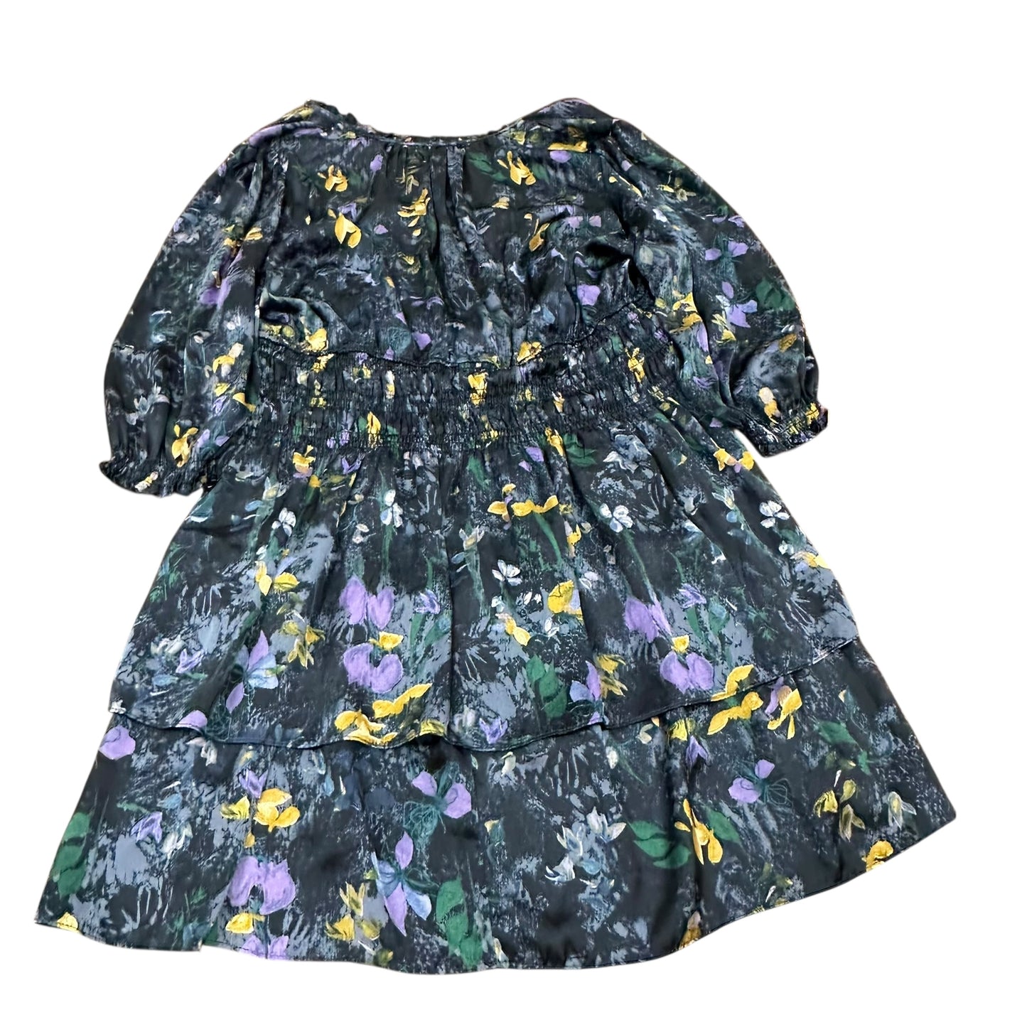 OPHELIA ROE BLUE FLORAL DRESS 51 2X