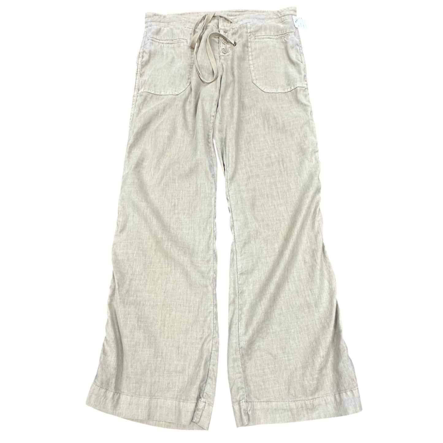 LEVEL 99 BROWN TAN HIGH WAISTED PANTS 100 SZ 10/30