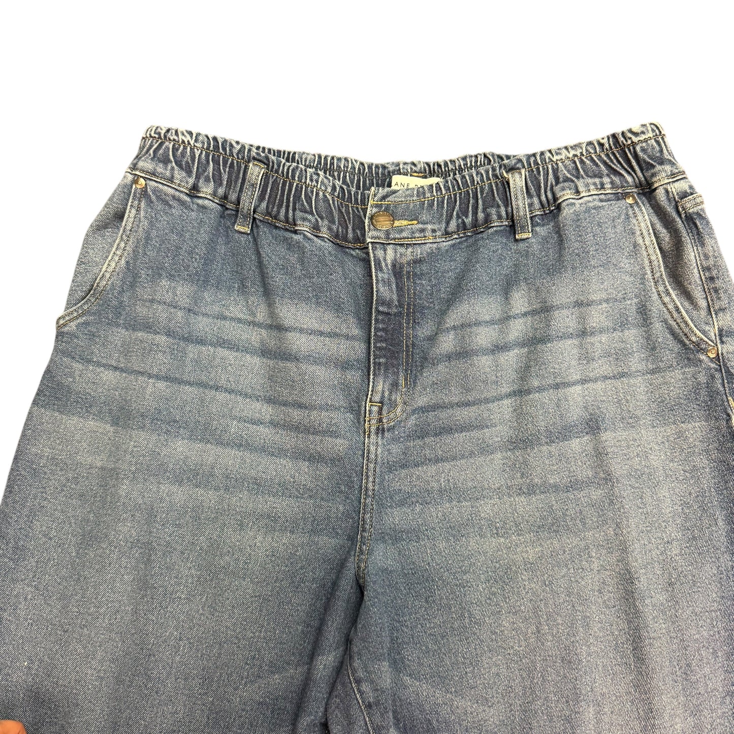 LANE BRYANT FLEX MAGIC WAISTBAND SIGNATURE FIT HIGH RISE MOM JEAN SZ 18