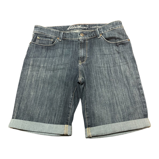 EDDIE BAUER SLIGHTY CURVE DENIM BLUE JEANS NWT 169 SZ 12