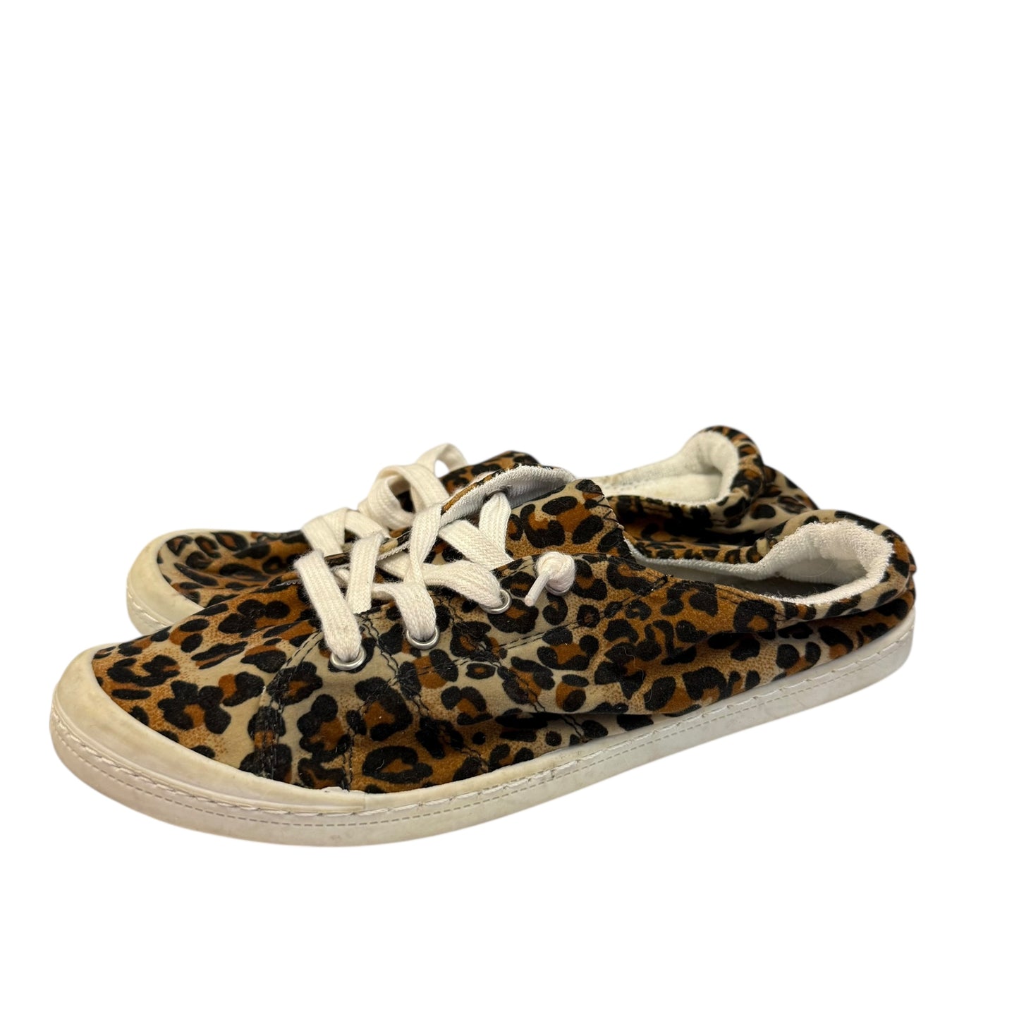 FOREVER COMFORT LEOPARD SNEAKERS SZ 10