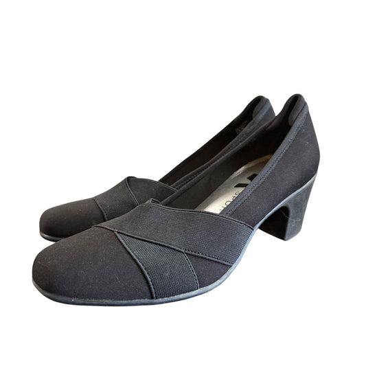 ANNE KLEIN SPORT VIOLETTA PUMP BLACK 100 SZ 7.5