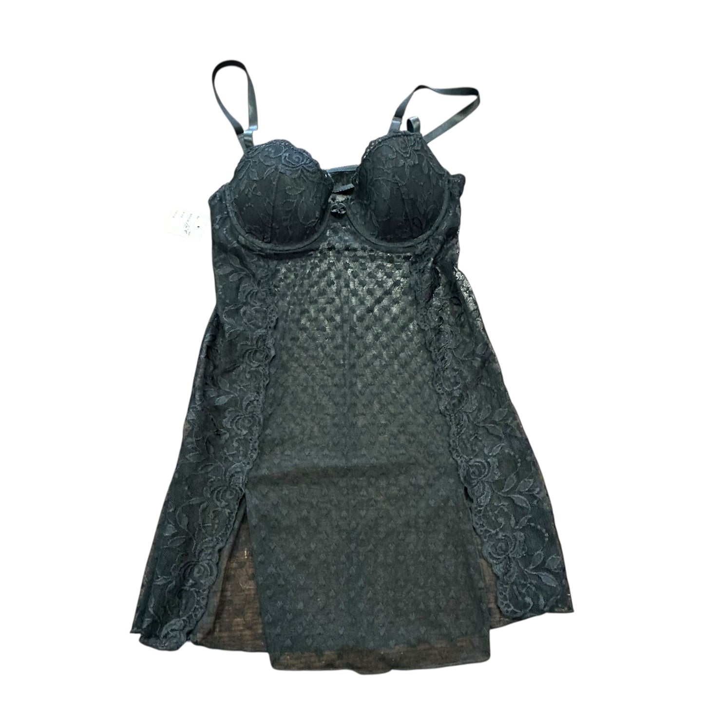 RAMPAGE BLACK LACE LINGERIE 158 MEDIUM