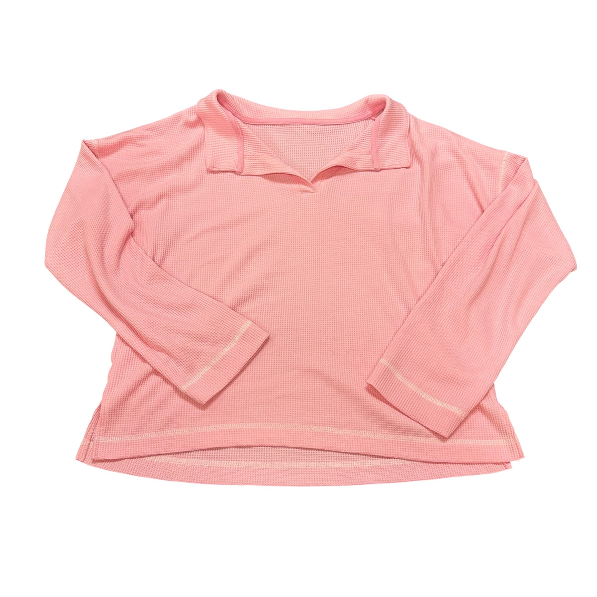 PINK THERMAL KNIT SHORT 2 PC SET 100 MEDIUM
