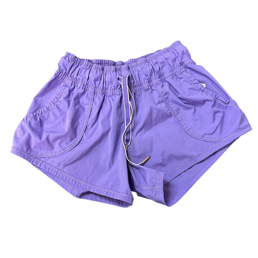 LULULEMON WORK IT OUT SHORTS PURPLE 122 SZ 4