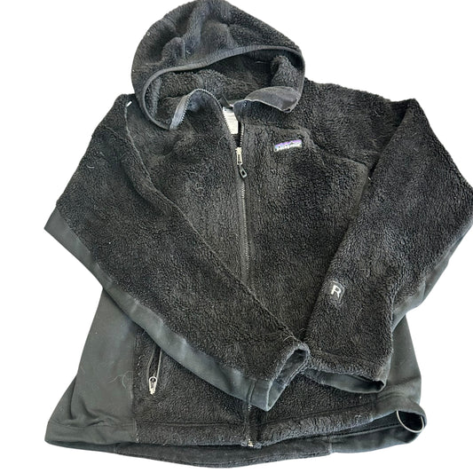 PATAGONIA BLACK FULL ZIP JACKET 143 LARGE