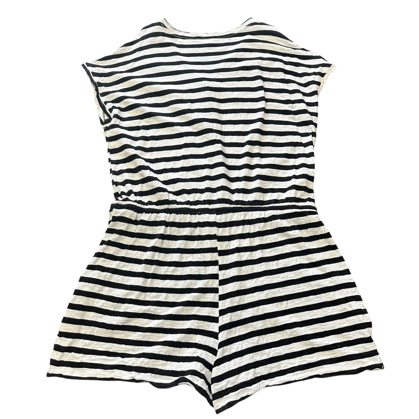 TIME & TRU BLACK WHITE ROMPER 268 2X