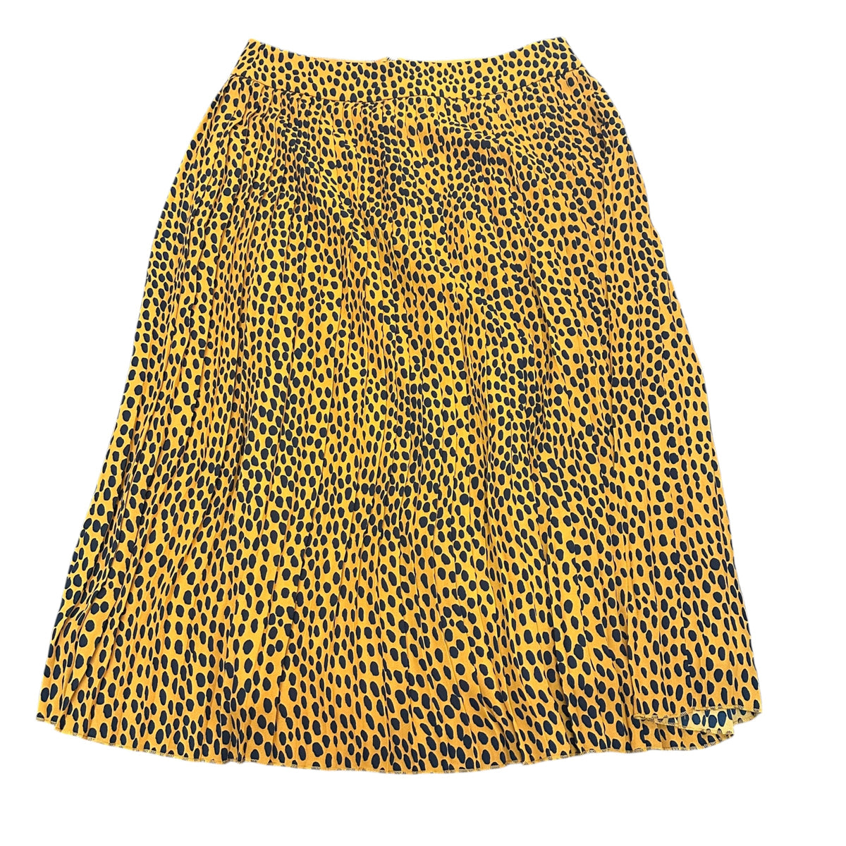 J CREW PLEATED MIDI SPECKLED SKIRT 38 SZ 6