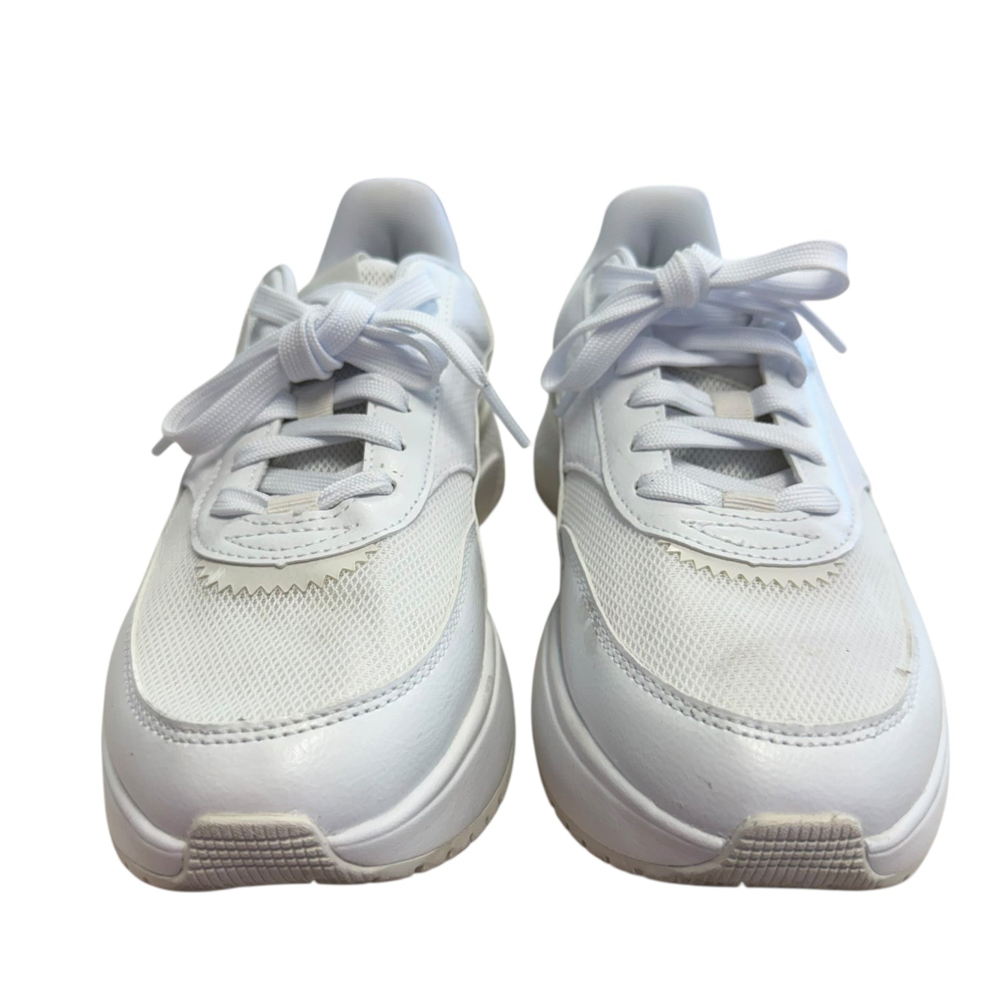 PUMA R78 DISRUPT LT SNEAKERS WHITE SOFT FOAM OPTIONAL COMFORT 100 SZ 8.5