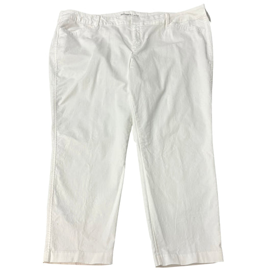 OLD NAVY WHITE PIXIE PANTS 270 SZ 20 PETITE