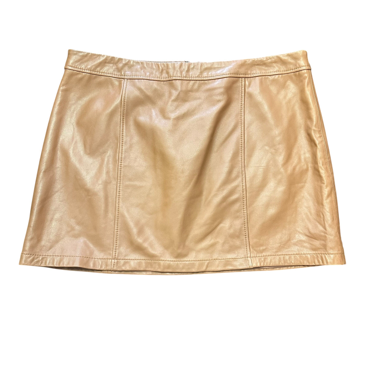 GIANNI BINI FAUX LEATHER SKIRT NWT 15 XL