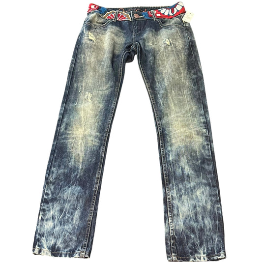 DESIGUAL LOW RISE DENIN BLUE JEANS 272 SZ 6