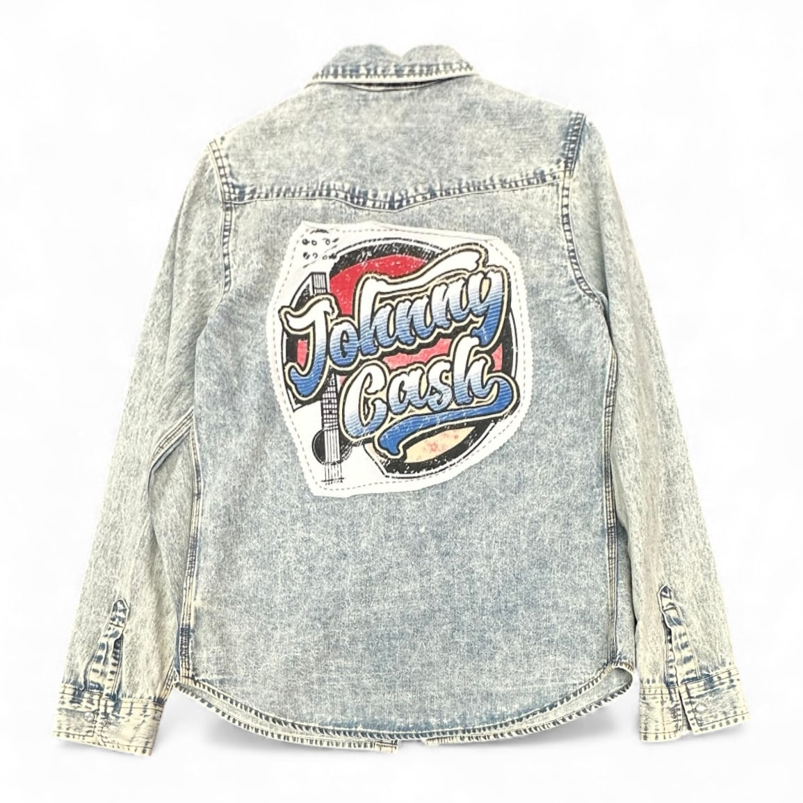 WILD FABLE STONE WASHED JOHNNY CASH TOP 115 XS