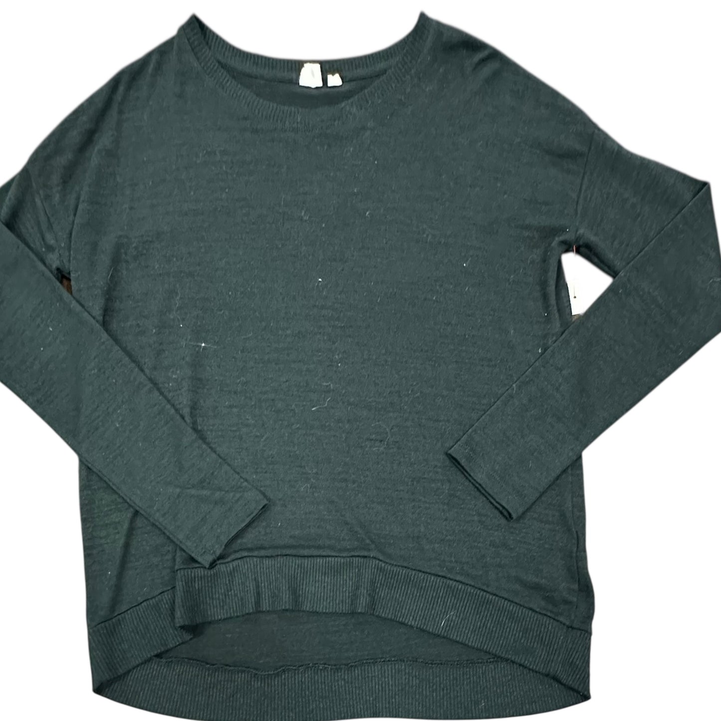 GAP BLACK KNIT CREWNECK SWEATER 100 MEDIUM