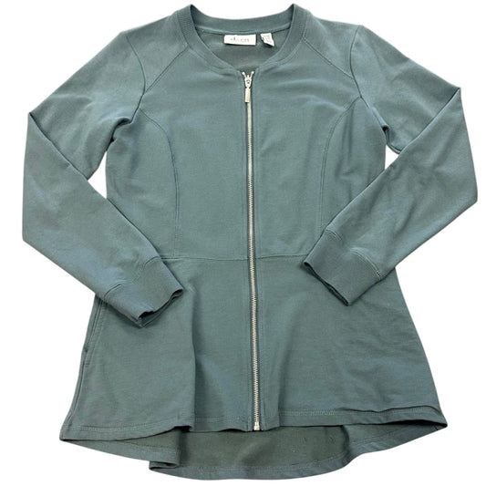 D&CO BLUISH GRAY FULL ZIP JACKET 44 XXS/SMALL
