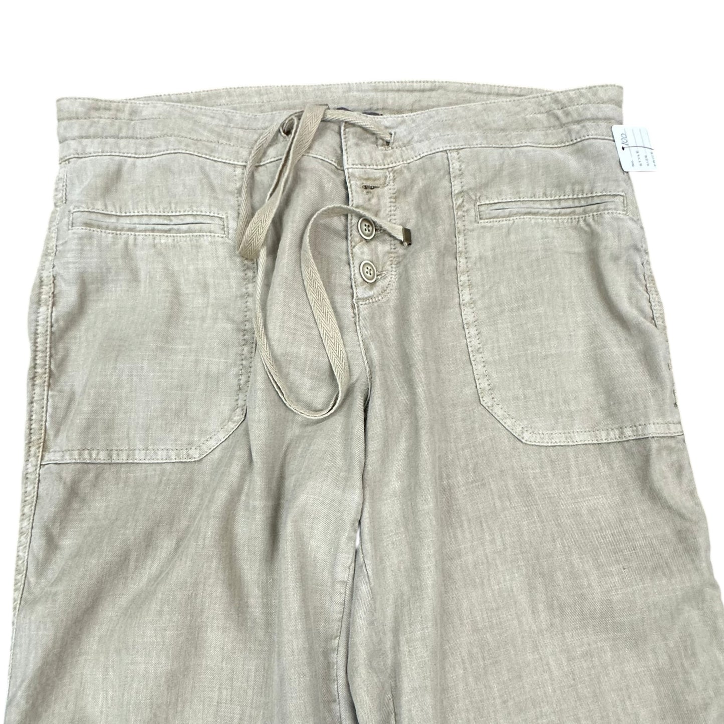 LEVEL 99 BROWN TAN HIGH WAISTED PANTS 100 SZ 10/30