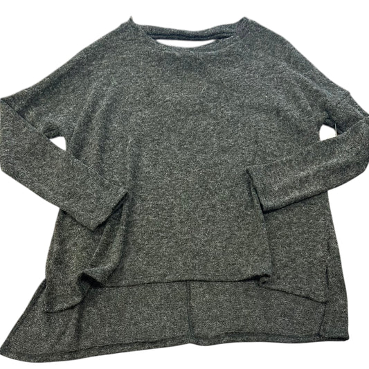 CY FASHION DARK GRAY TUNIC SWEATER MEDIUM