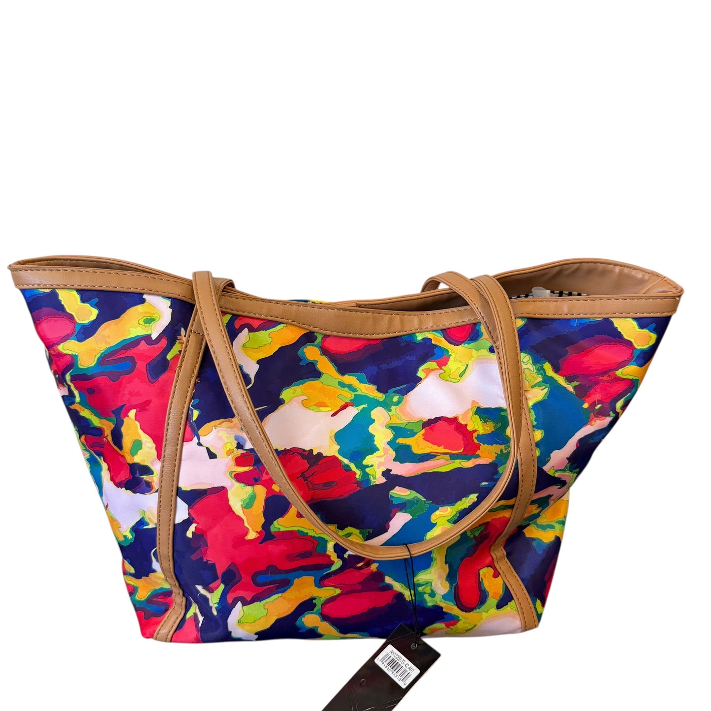 ALEXIS BENDEL COLORFUL TOTE NWT 100 OS