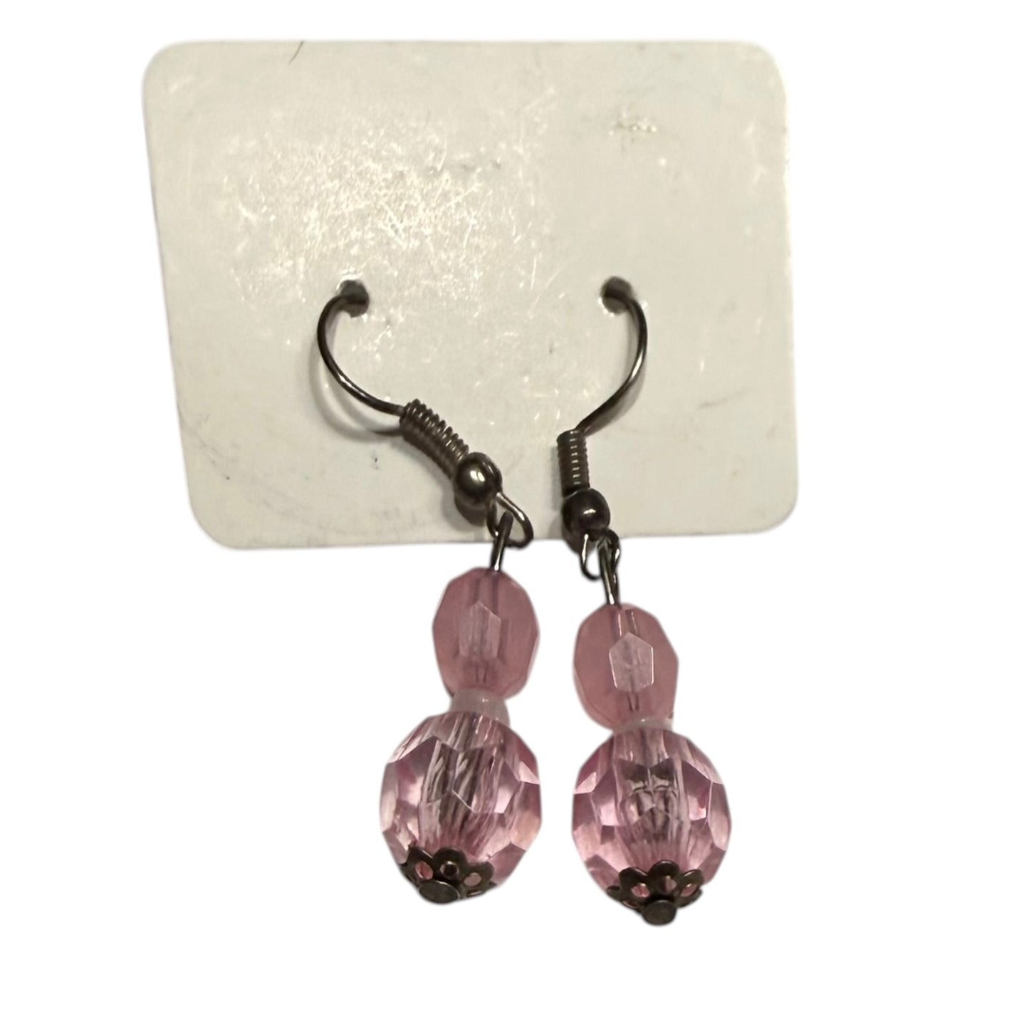 PASTEL PINK HOOK EARRINGS 181 OS