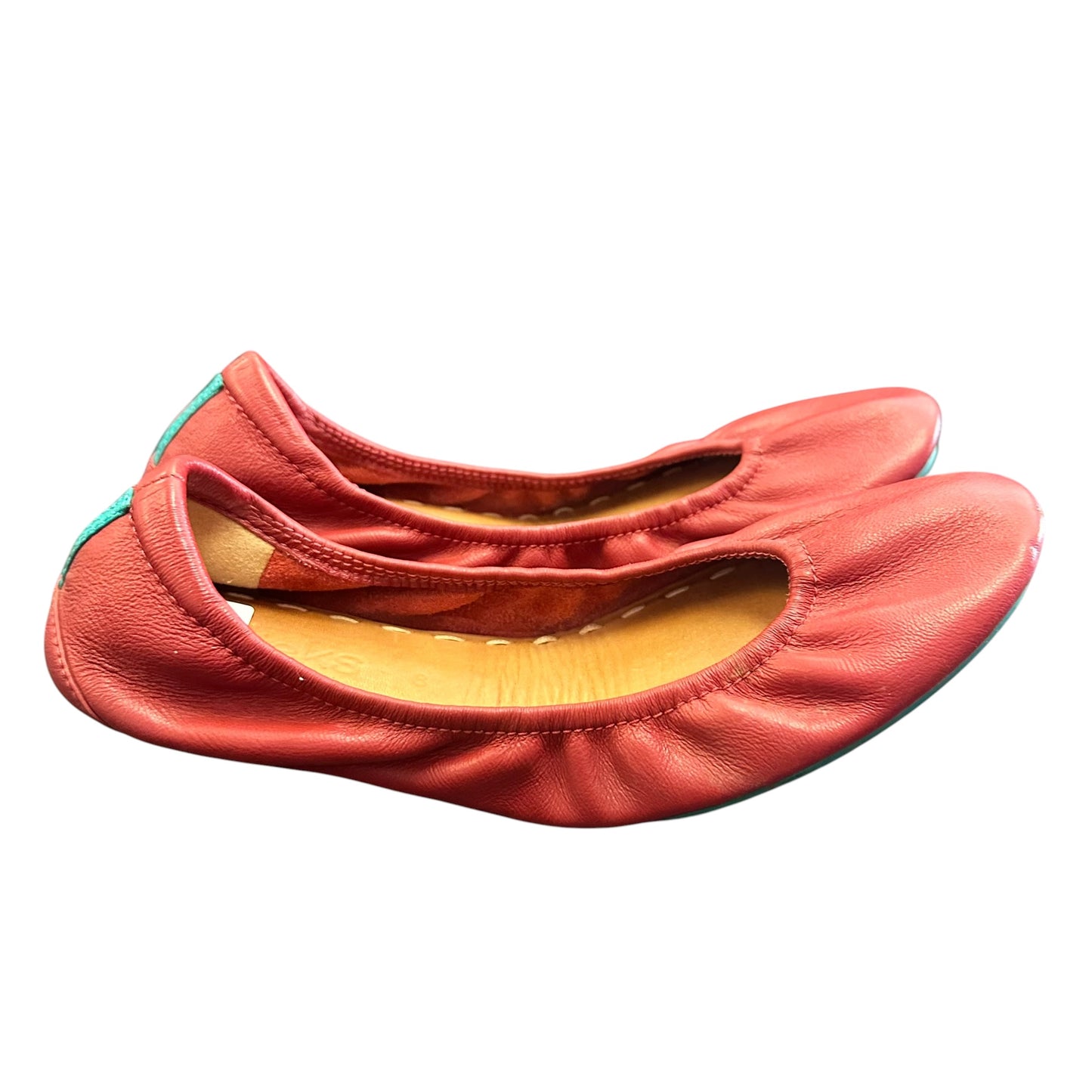 TIEKS CLASSIC BALLET FLATS CARDINAL RED 257 SZ 8