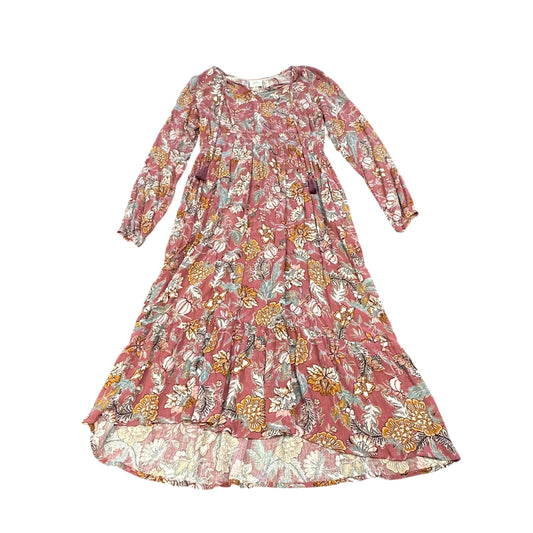 KNOX ROSE MAUVE PINK FLORAL DRESS NWT 158 SMALL