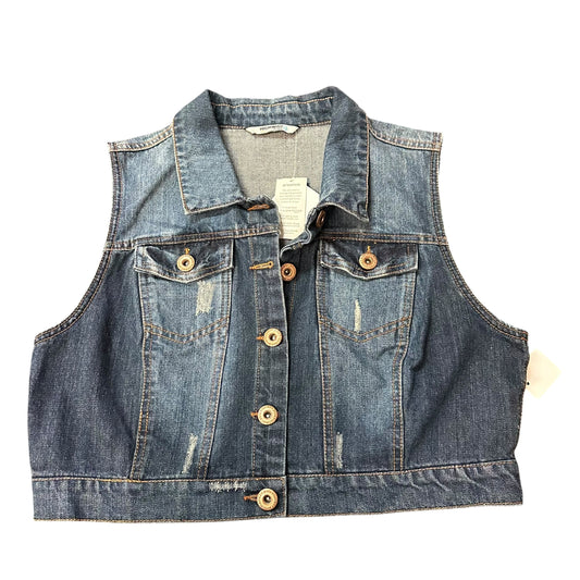 HIGHWAY JEANS DENIM VEST NWT 276 XL