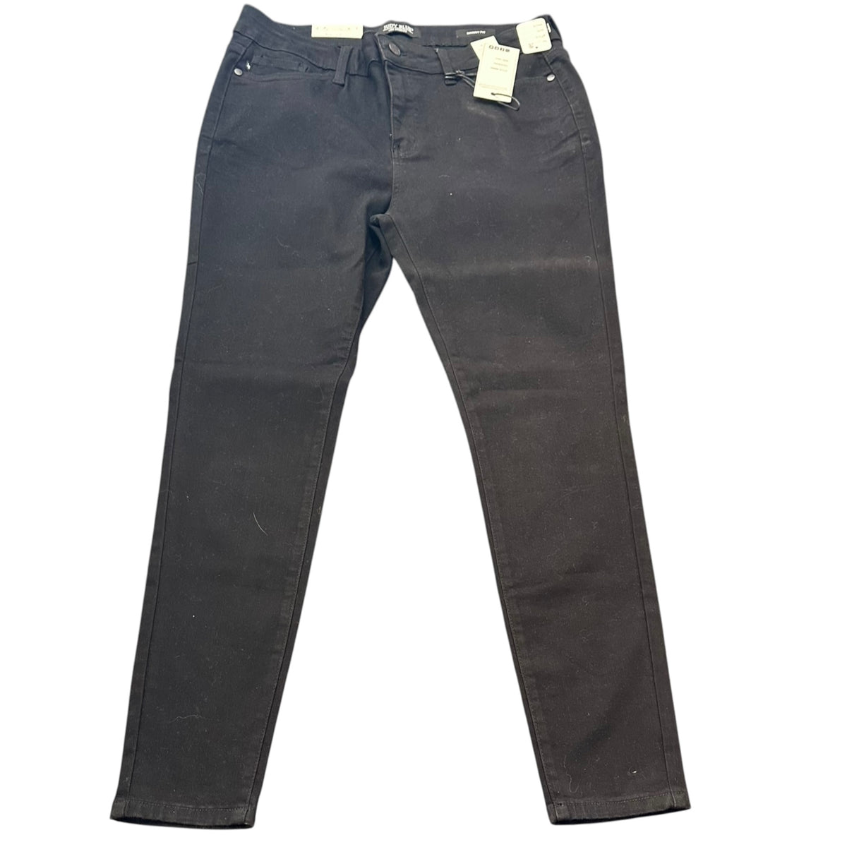 JUDY BLUE BLACK SKINNY FIT MID RISE JEANS NWT 98 SZ 13/31