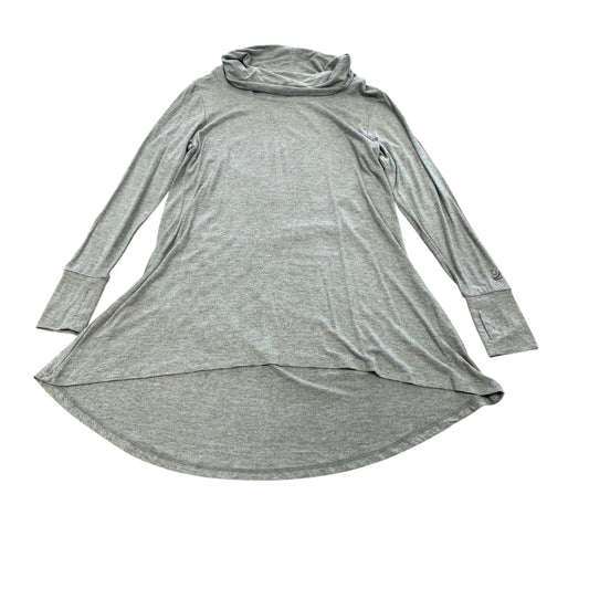 CUDDL DUDS GRAY COWLNECK SWEATER 123 LARGE